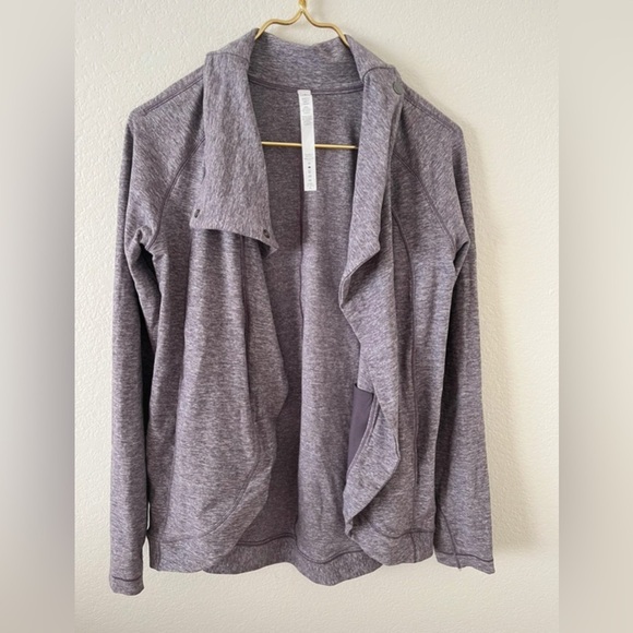 lululemon athletica purple  Open Front Cardigan - Picture 1 of 5